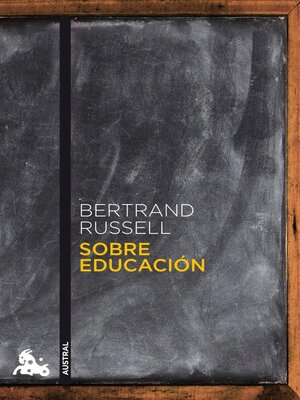 cover image of Sobre educación